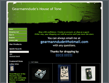 Tablet Screenshot of gearmanndude.com